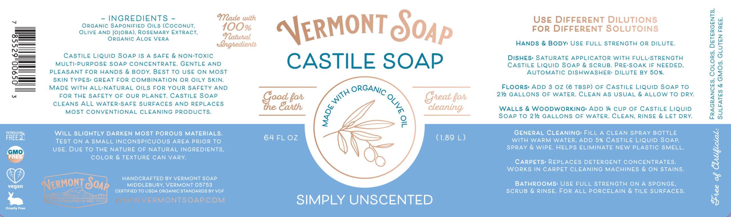 Vermont Soap unscented eco packaging emphasizes sustainability and cruelty-free practices
