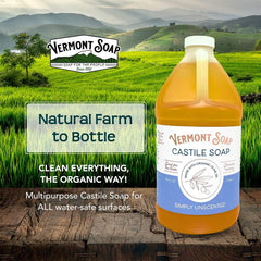 Vermont Soap unscented produce wash safe for fruits and vegetables