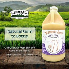 Unisex use image showing Vermont Soap for both men and women
