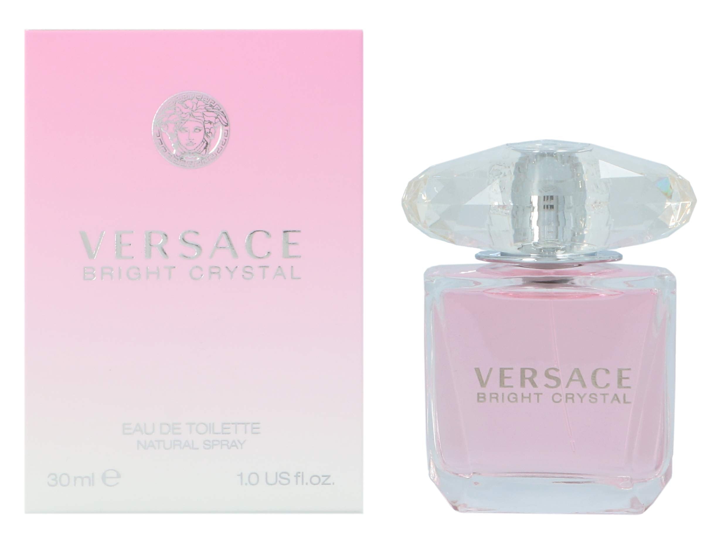 Versace Bright Crystal lifestyle shot suggests daily elegance and confidence