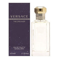 Versace The Dreamer bottle with elegant design for romantic evenings and all-day confidence