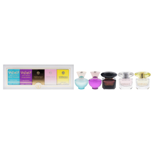 Versace Dylan Turquoise miniature bottle for on-the-go luxury scent experience