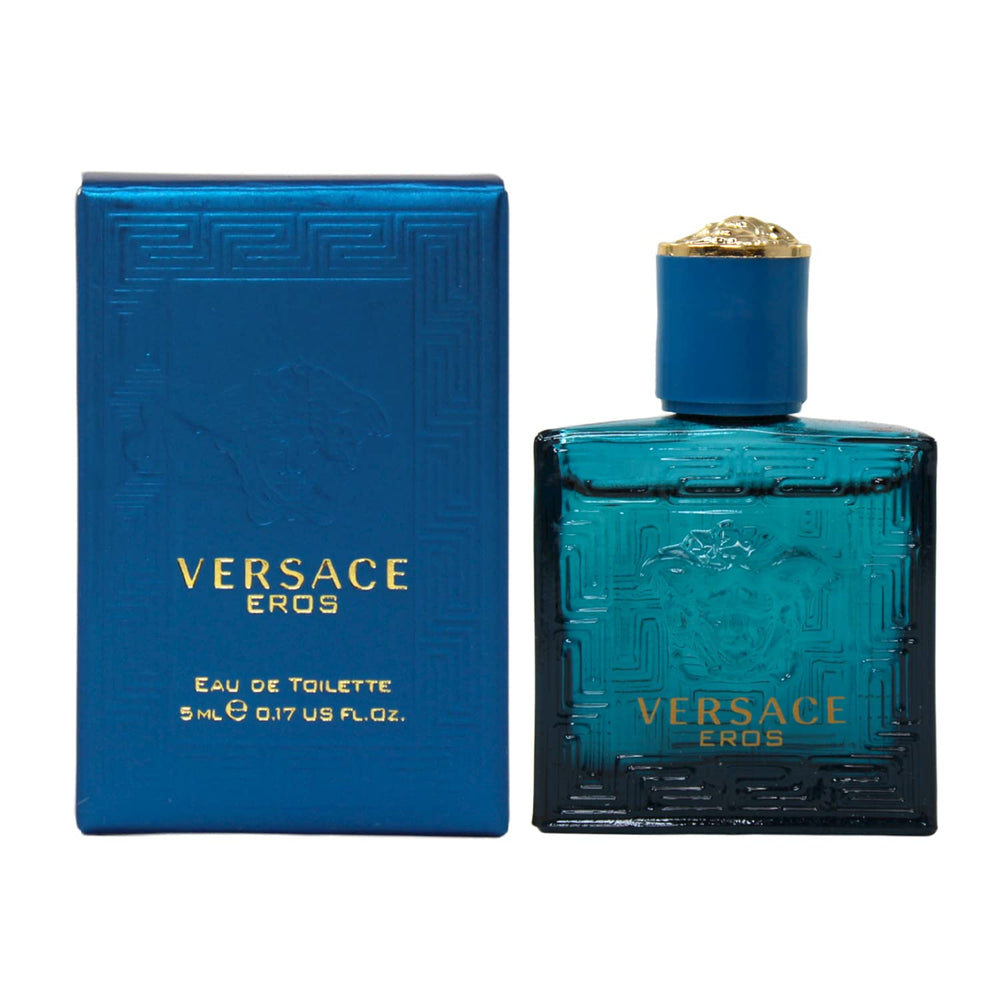 Versace Eros EDT Mini packaging box, premium gift-ready presentation.