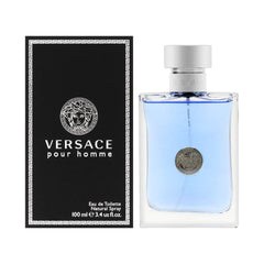 Versace Pour Homme 3.4 oz bottle — fresh aromatic fougere for daily wear.