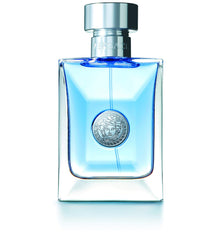 Versace Pour Homme packaging front, gift-ready scent for year-round wear.