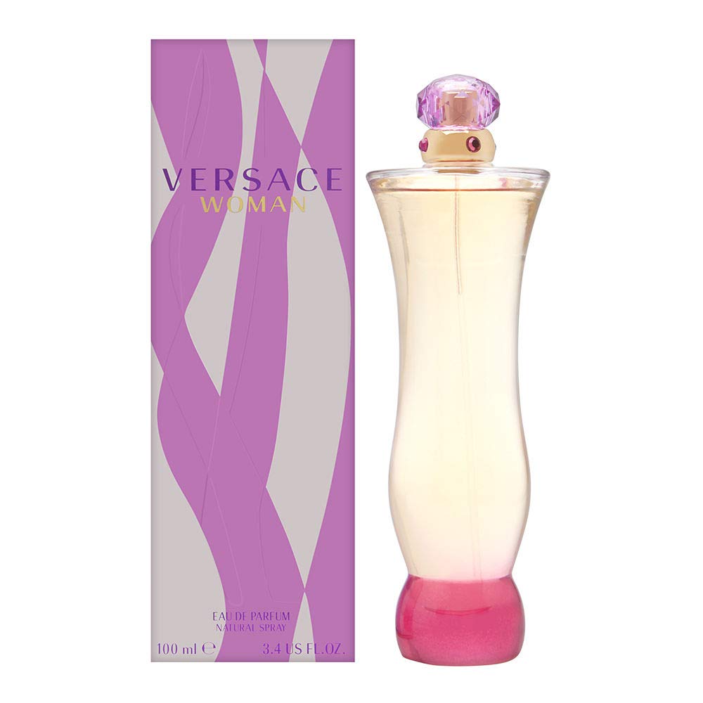 Versace Woman EDP bottle, elegant fragrance for special occasions.