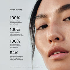 Versed Daily Recovery Rich Barrier Cream texture closeup highlighting silky non-greasy finish for makeup wear