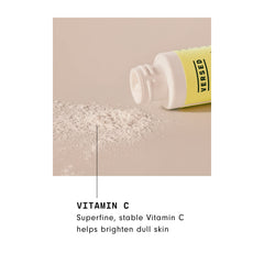 Versed Found The Light powder being mixed into a serum for a customizable routine