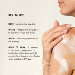 Close-up of encapsulated retinol beads in Versed lotion for gentle renewal.