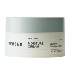 Versed Skin Soak jar closeup showing rich moisture for dry skin
