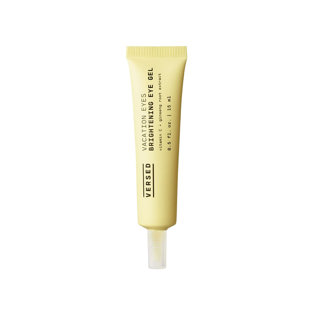 Versed Vacation Eyes brightening eye gel tube delivers a cooling, refreshing under-eye experience.
