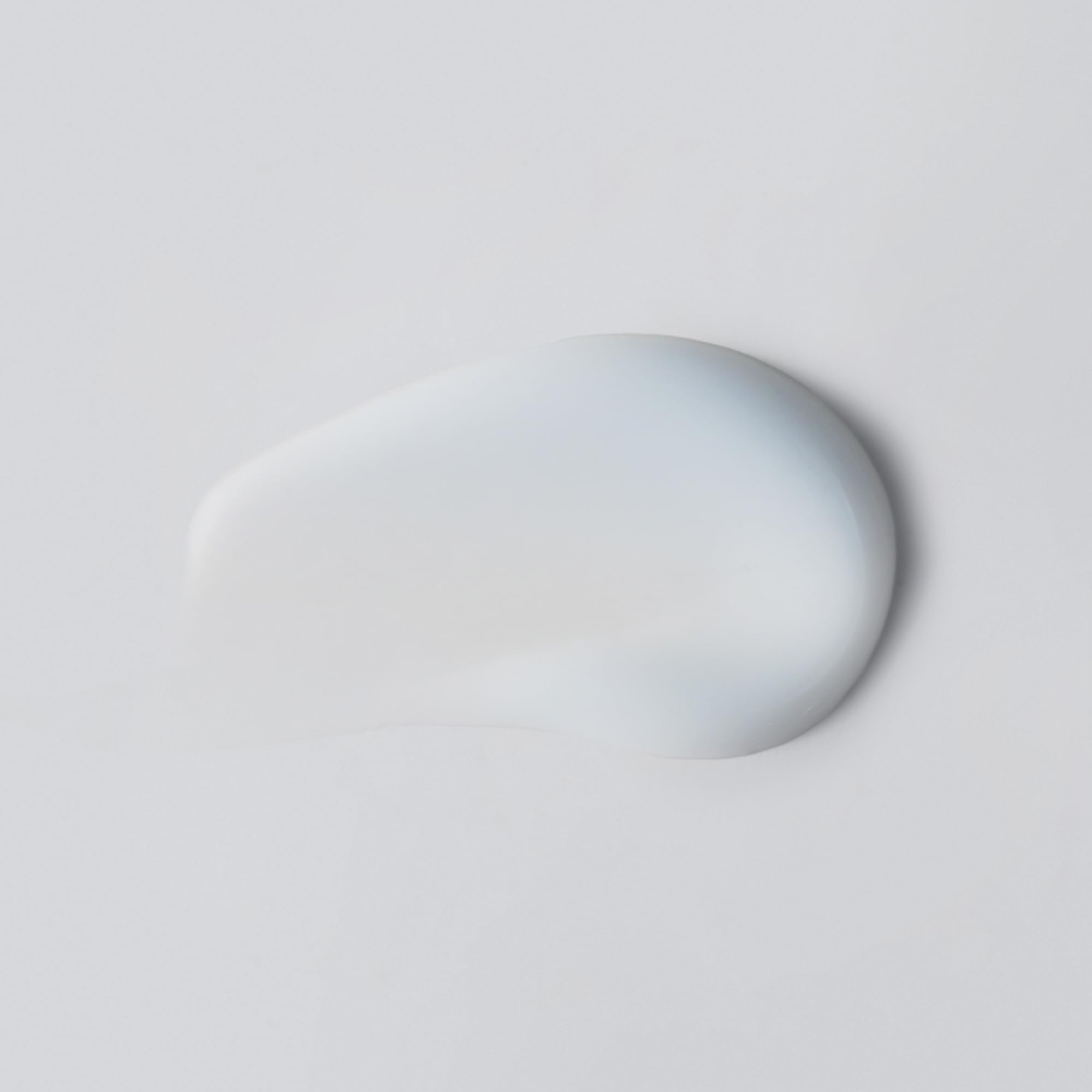 Versed Water Rush serum texture swatch showing lightweight hydration.