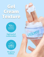 Ingredients panel emphasizes tea tree water and xylitol for soothing comfort.