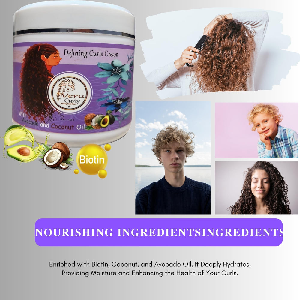 Sleek VeruCurly packaging conveys premium curl protection benefits.