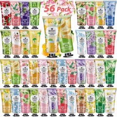 VESPRO 56-pack Hand Cream Gift Set variety collection for gifting and daily moisture.