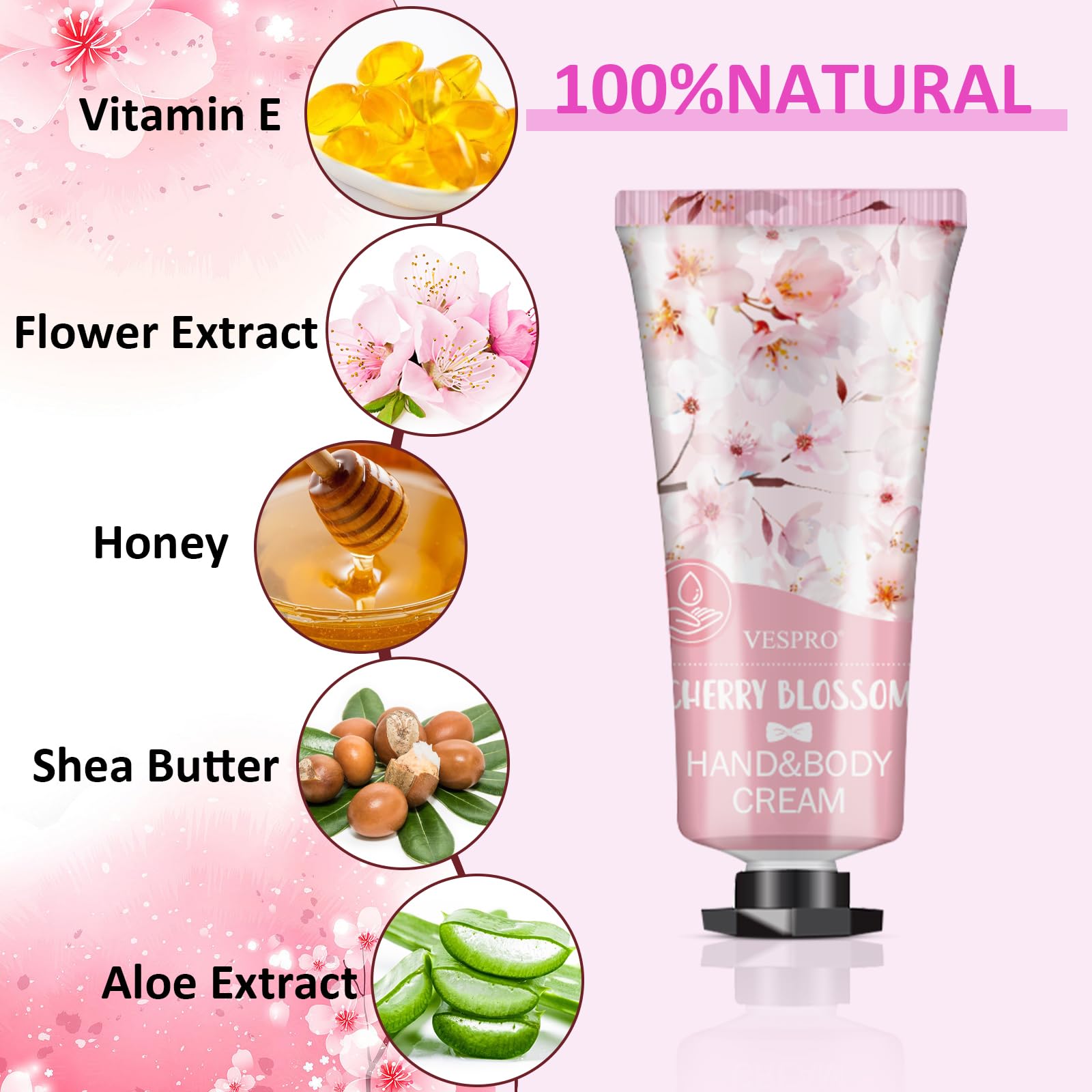 VESPRO hand cream set with assorted scents for gifting and sharing