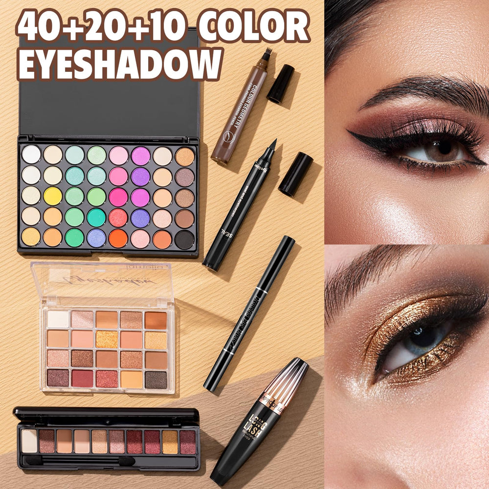 VESPRO concealer palette with 15 colors for customizable coverage.