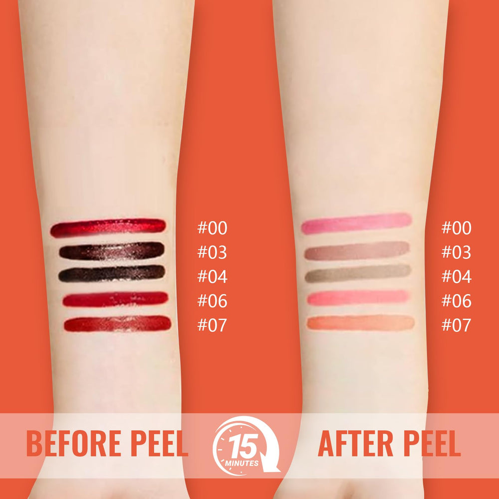 Vevivia Lip Stain Peel Off Mauve for soft, versatile color.