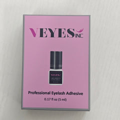 VEYES INC packaging and 5ml bottle on a tidy workstation.