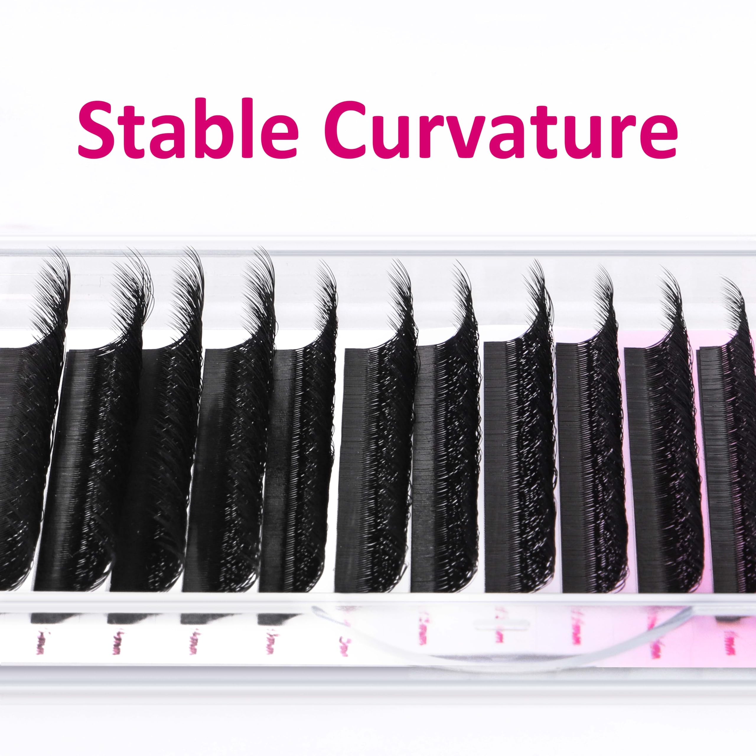 VEYES INC soft elastic curvature helps maintain lash shape over time.
