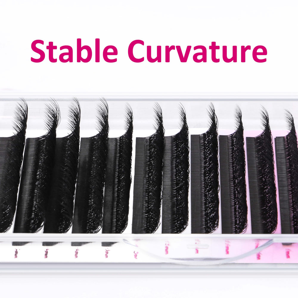 VEYES INC soft elastic curvature helps maintain lash shape over time.