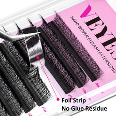 VEYES INC YY-W premade fans deliver fluffy volume without manual fan creation.