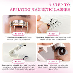 VEYESBEAUTY AnimeWink left and right lash view for symmetrical design