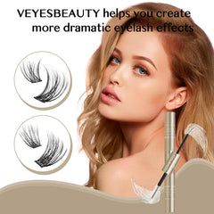 VEYESBEAUTY beginner-friendly at-home use for DIY lash styling.
