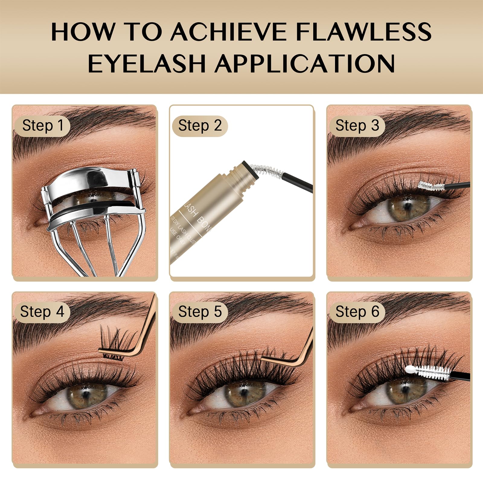 VEYESBEAUTY easy removal keeps lashes gentle on natural lashes.