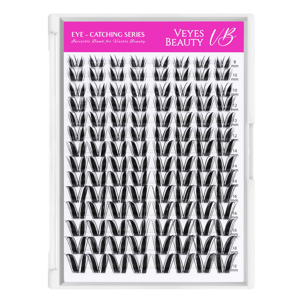 VEYESBEAUTY Eye-catching series boosts dynamic lash volume.