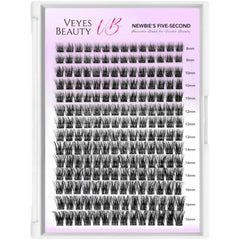 VEYESBEAUTY Five-Second Clusters with a wider band simplify self-application.