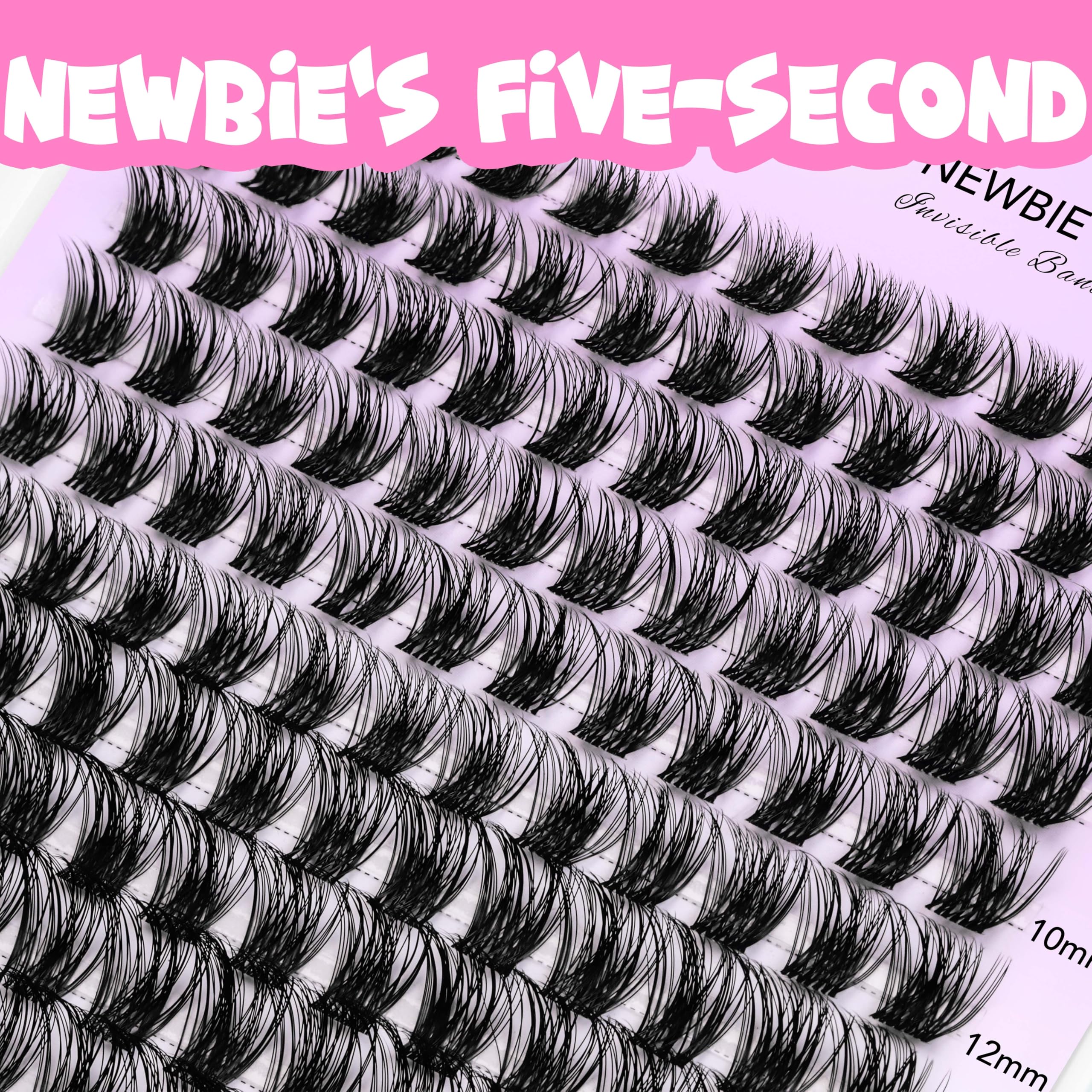 VEYESBEAUTY Invisible band 8-16mm mix delivers lightweight, comfortable wear.