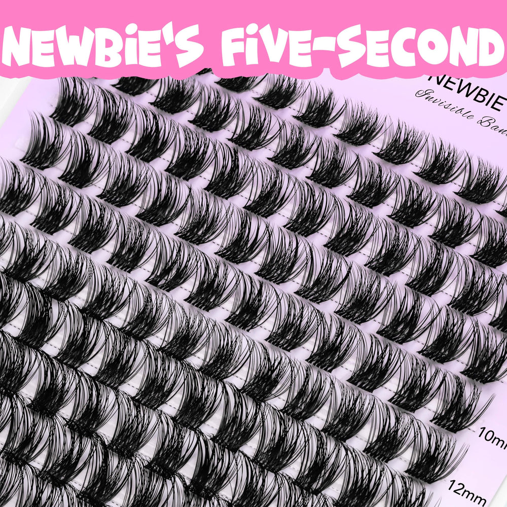 VEYESBEAUTY Invisible band 8-16mm mix delivers lightweight, comfortable wear.
