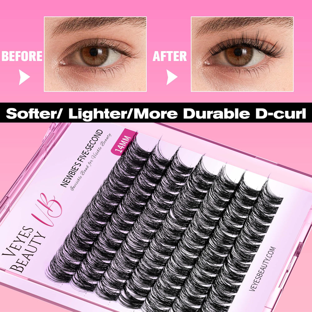 VEYESBEAUTY lash application tools help precise cluster placement