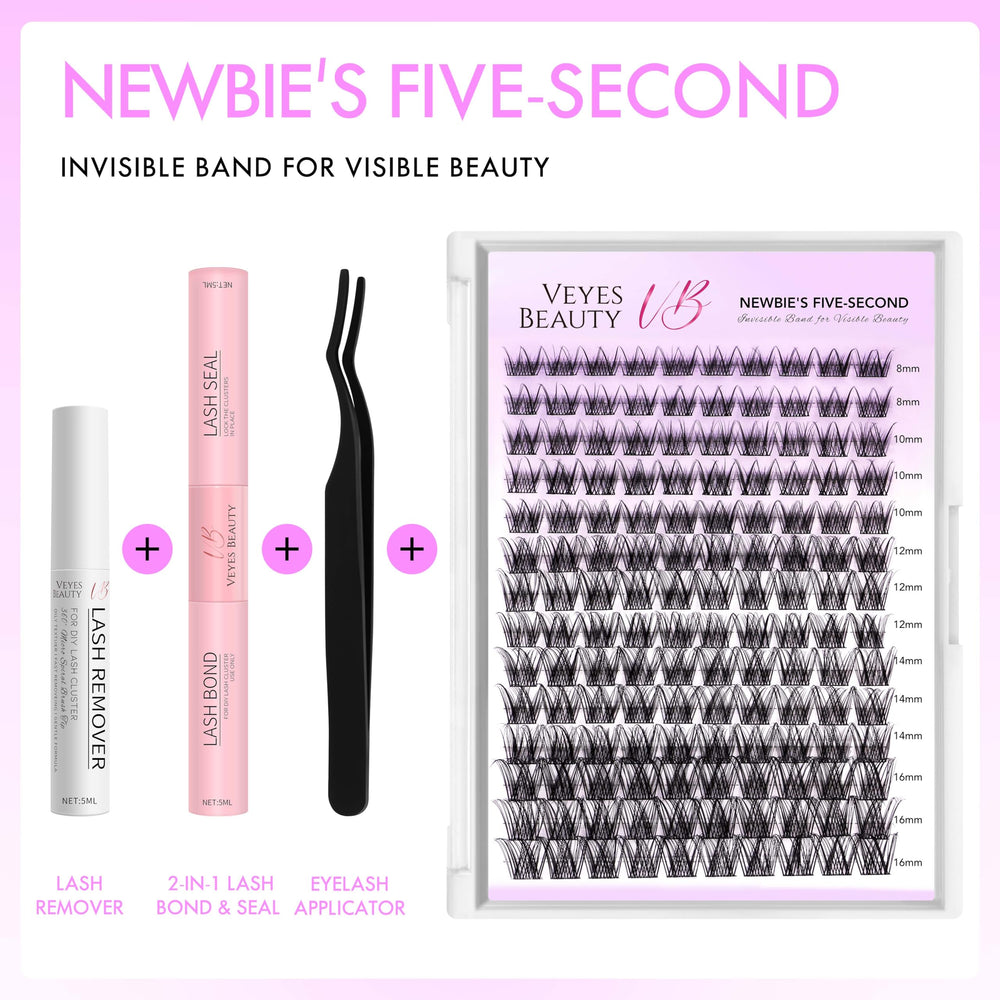 VEYESBEAUTY Luxe Bold Kit bond-seal remover applicator demonstrates convenient tools for maintenance.