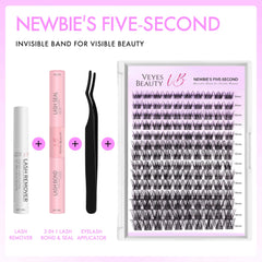 VEYESBEAUTY Luxe Bold Kit bond-seal remover applicator demonstrates convenient tools for maintenance.