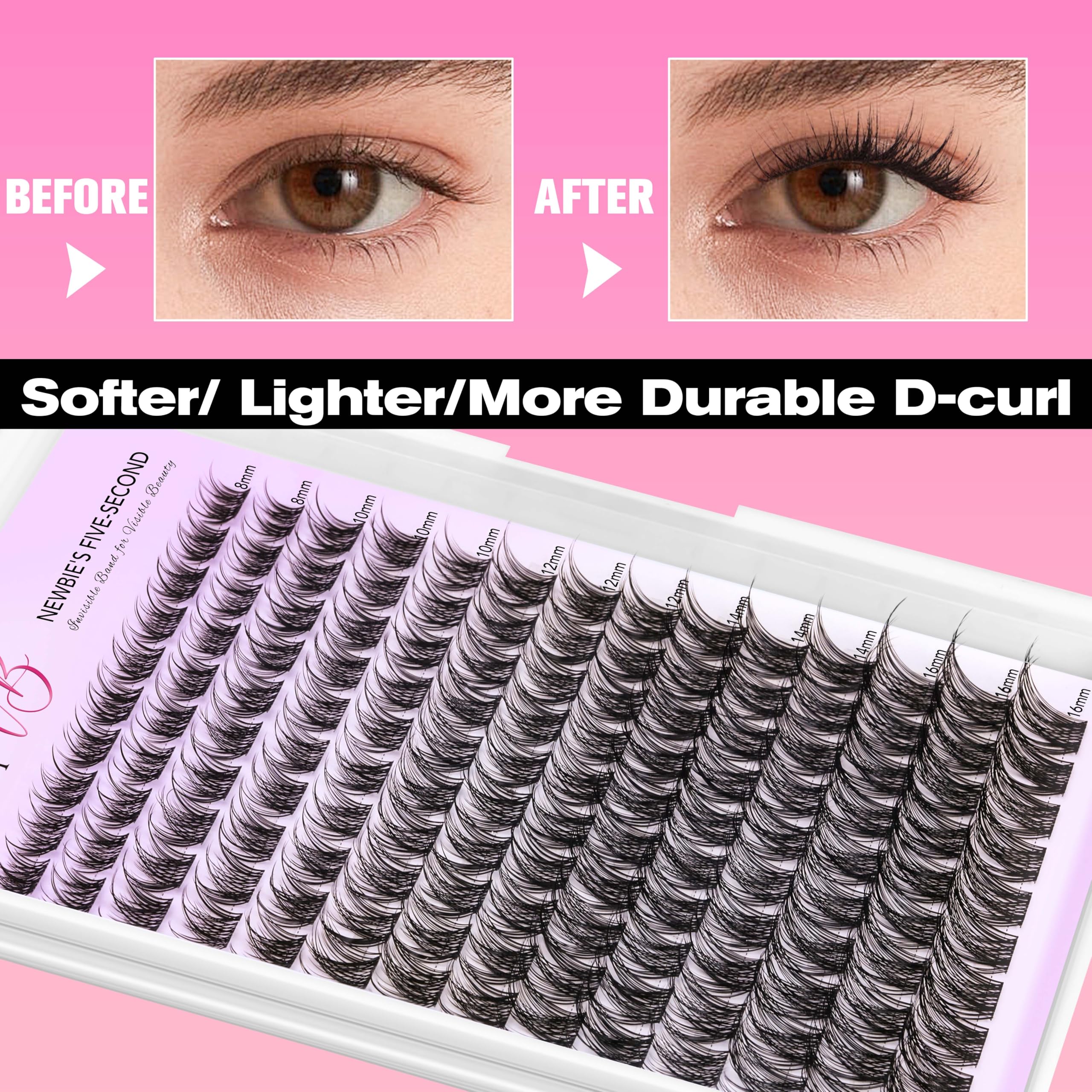 VEYESBEAUTY LuxeBold PBT fibers are soft and lightweight