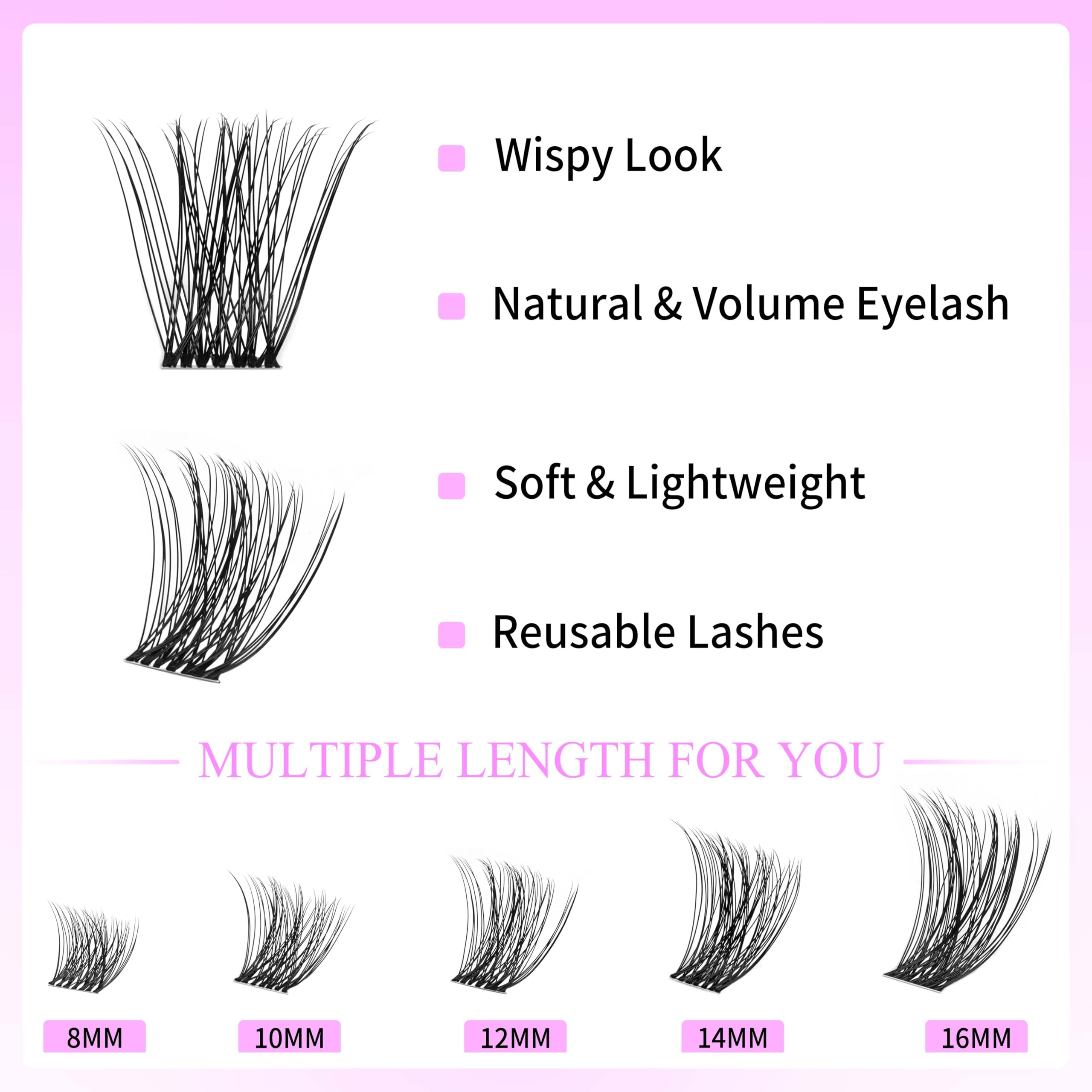 VEYESBEAUTY Handmade PBT fibers create soft, natural-feel lashes.