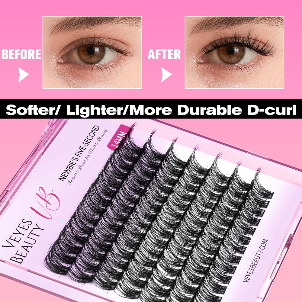 VEYESBEAUTY Sealer Waterproof Wear — seals lashes for longer-lasting hold.