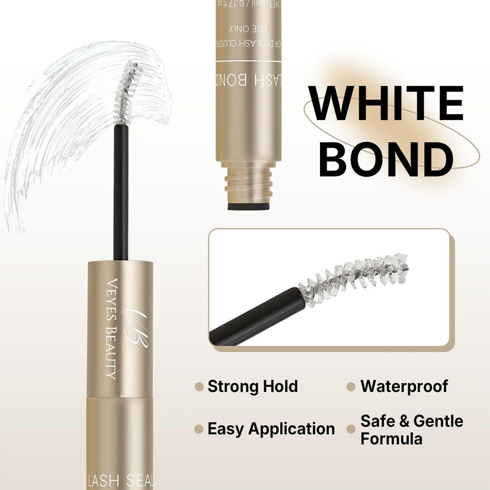 VEYESBEAUTY waterproof formula helps lashes hold longer during workouts.