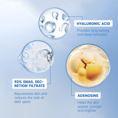 VGO moisturizer texture swirl showing breathable film and non-greasy finish