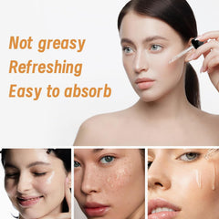 VGO vitamin C serum dropper image illustrating brightening potential.