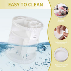 V-HANVER sturdy clear acrylic construction is durable and transparent