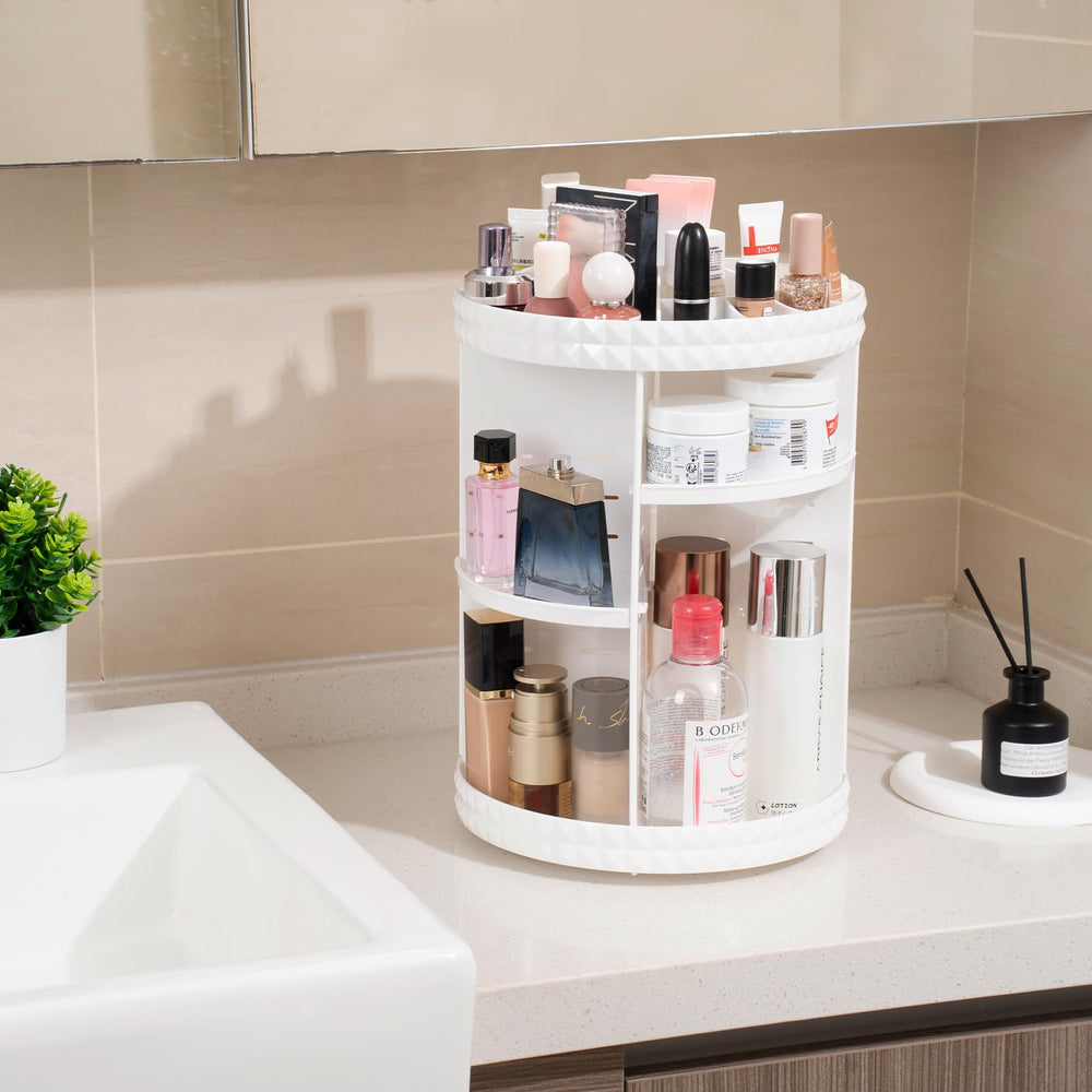 V-HANVER easy to assemble and clean makeup organizer