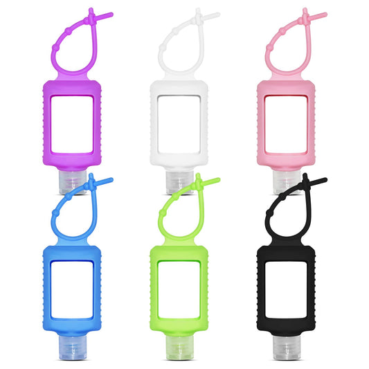 VHOPMORE 6-pack travel bottles with 60ml capacity for on-the-go refills.