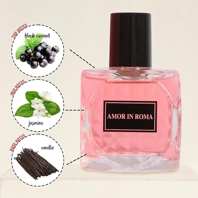 Viaan Krishna Amor bottle side view highlighting sleek silhouette and spray mechanism