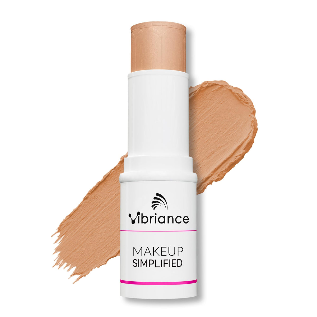 Vibriance Complexion Sticks 3-in-1 foundation close-up showing buildable coverage.