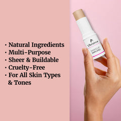Vibriance Complexion Sticks under-eye brightening close-up suggesting a refreshed look.