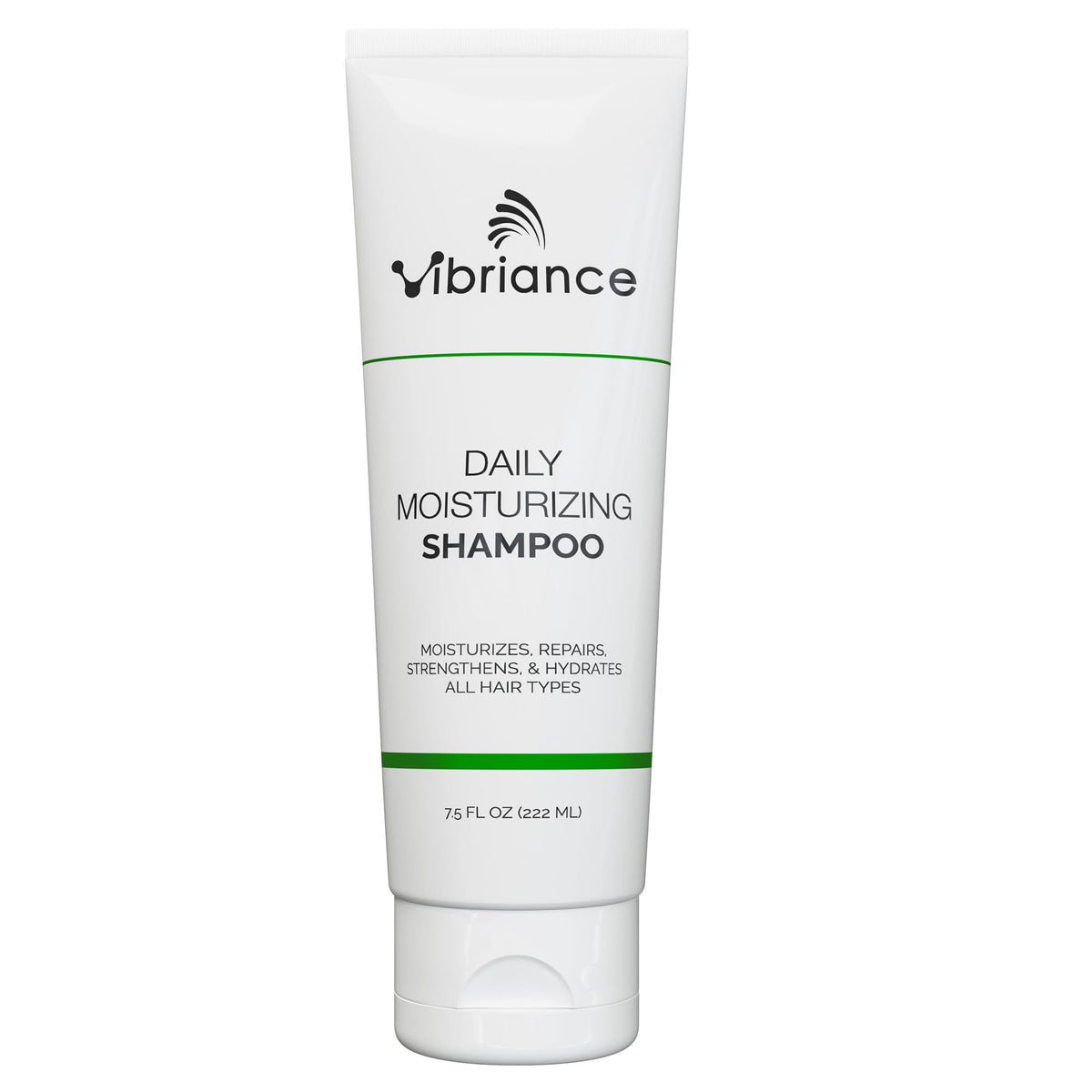 Vibriance Daily Moisturizing Shampoo bottle pour provides hydration for thinning hair.