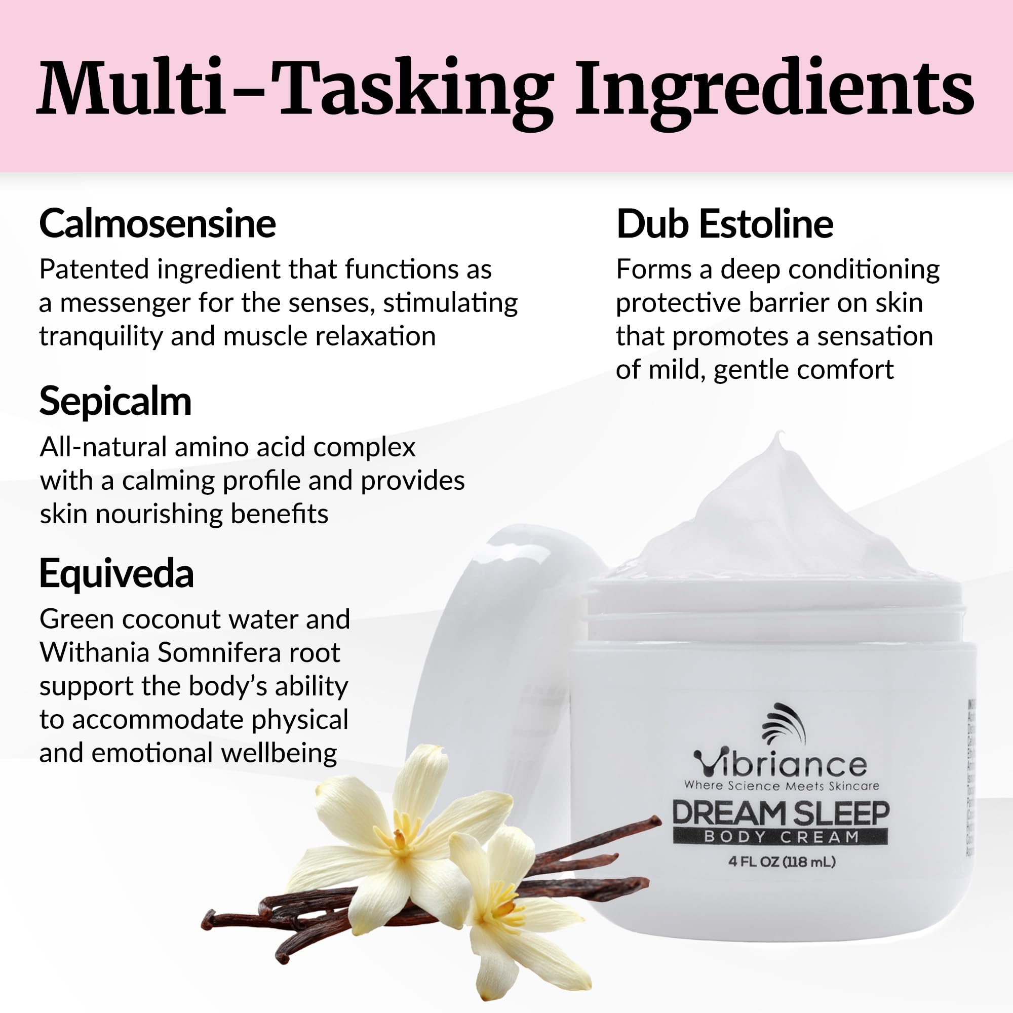 Vibriance Dream Sleep Vanilla aroma for relaxation